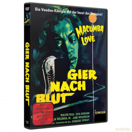 Gier nach Blut - Die Voodoo-Königin auf der Insel der Vampire [DVD]