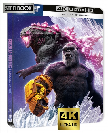 Godzilla x Kong: The New Empire (Godzilla i Kong: Nowe imperium) (steelbook) [Blu-Ray 4K]+[Blu-Ray]
