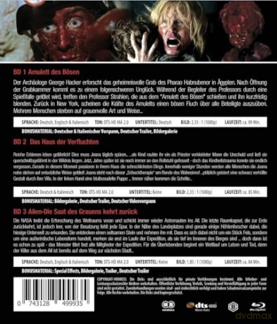 HORROR BLU-RAY BUNDLE NR. 16 [Blu-Ray]