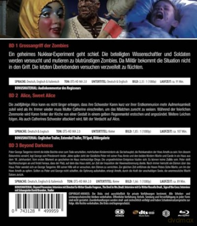 HORROR BLU-RAY BUNDLE NR. 17 [Blu-Ray]