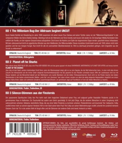 HORROR BLU-RAY BUNDLE NR. 2 (3 BLU-RAYS) [Blu-Ray]