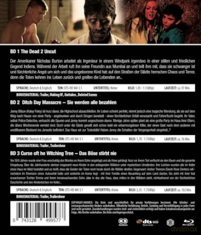 HORROR BLU-RAY BUNDLE NR. 3 (3 BLU-RAYS) [Blu-Ray]