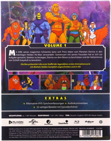 He-Man and the Masters of the Universe (1983) (Vol. 1) [5xBlu-Ray]