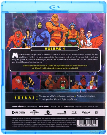 He-Man and the Masters of the Universe (1983) (Vol. 1) [5xBlu-Ray]