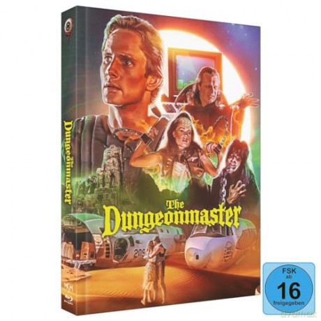 Herrscher der Hölle - The Dungeonmaster - Mediabook - Cover B (Limited Collector's Edition Nr. 78) (Blu-ray+DVD) [Blu-Ray]