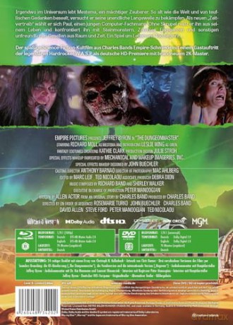 Herrscher der Hölle - The Dungeonmaster - Mediabook - Cover B (Limited Collector's Edition Nr. 78) (Blu-ray+DVD) [Blu-Ray]