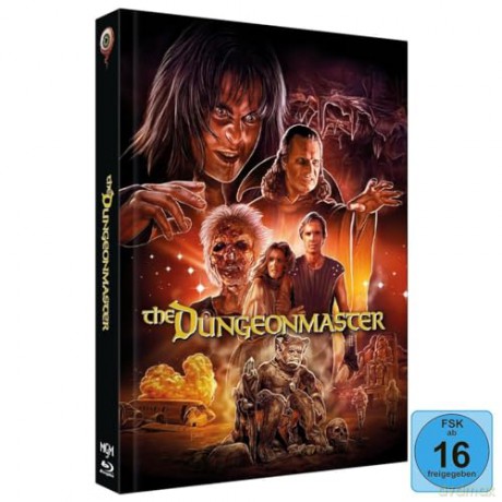 Herrscher der Hölle - The Dungeonmaster - Mediabook - Cover C (Limited Collector's Edition Nr. 78) (Blu-ray+DVD) [Blu-Ray]