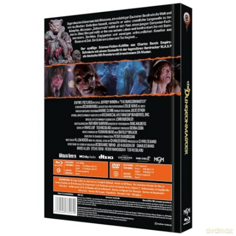 Herrscher der Hölle - The Dungeonmaster - Mediabook - Cover C (Limited Collector's Edition Nr. 78) (Blu-ray+DVD) [Blu-Ray]