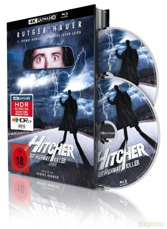 Hitcher, der Highway Killer (Autostopowicz) (mediabook) [Blu-Ray 4K]+[Blu-Ray]