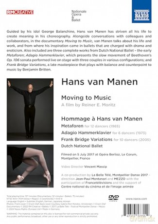 Hommage A Hans Van Manen [DVD]