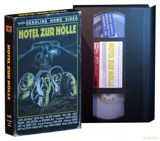 Hotel zur Hölle - VHS-Retro-Edition - Limitiert auf 500 Stück (Blu-ray + DVD) [Blu-Ray]