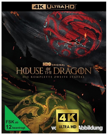 House Of The Dragon Season 2 (Ród smoka) [Blu-Ray 4K]+[Blu-Ray]