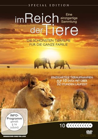 Im Reich der Tiere - 32 Stunden fesselnde und atemberaubende Tierdokumentationen mit einzigartigen Aufnahmen - Dokumentationen für Naturliebhaber und Tierfreunde [DVD]