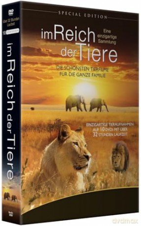 Im Reich der Tiere - 32 Stunden fesselnde und atemberaubende Tierdokumentationen mit einzigartigen Aufnahmen - Dokumentationen für Naturliebhaber und Tierfreunde [DVD]