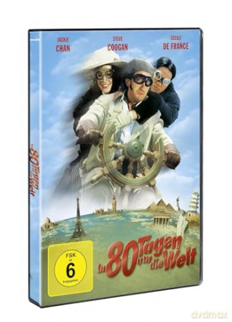 In 80 Tagen um die Welt mit Jackie Chan - 2004er Blockbuster - Humor und Action rund um den Globus (DVD) mit Bonus: Stunt-Featurette, Bildergalerie und Kinotrailer [DVD]