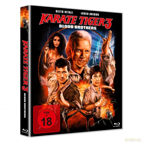 Karate Tiger 3 - Blood Brothers - Scanavo BD Edition [Blu-Ray]