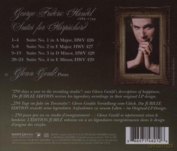 Glenn Gould: Suites for the Harpsichord [CD]