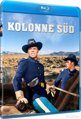 Kolonne Süd (Column South) meisterhaft inszinierter Bürgerkrieg Kavallierie-Western mit Audi Murphy und Navajo-Indianer [Blu-Ray]