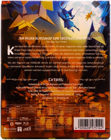 Kubo and the Two Strings (Kubo i dwie struny) (steelbook) [Blu-Ray 4K]+[Blu-Ray]