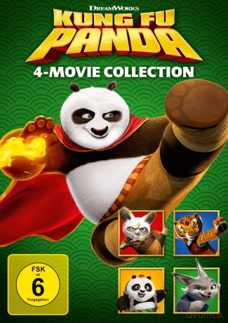 Kung Fu Panda - 1-4 Collection [DVD]