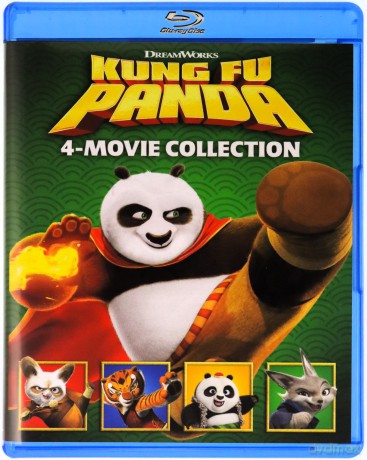 Kung Fu Panda - 1-4 Collection [4xBlu-Ray]