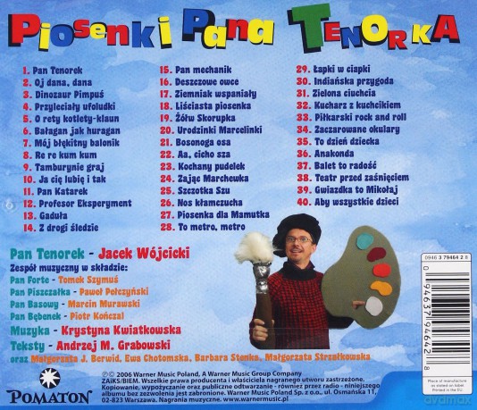 Różni Wykonawcy: Piosenki Pana Tenorka [CD]