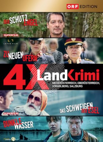 Landkrimi-Set 9: Der Schutzengel, Zu neuen Ufern, Das Schweigen der Esel, Dunkle Wasser [DVD]