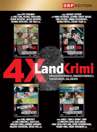 Landkrimi-Set 9: Der Schutzengel, Zu neuen Ufern, Das Schweigen der Esel, Dunkle Wasser [DVD]