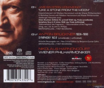 Nikolaus Harnoncourt: Bruckner: Symphony No. 9 [2CD]