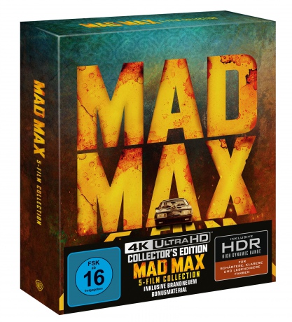 Mad Max 5-Film Collection [6xBlu-Ray 4K]+[2xBlu-Ray]