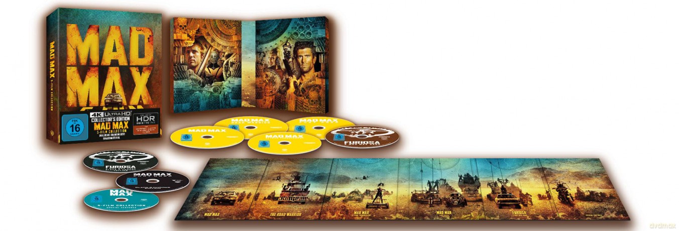 Mad Max 5-Film Collection [6xBlu-Ray 4K]+[2xBlu-Ray]