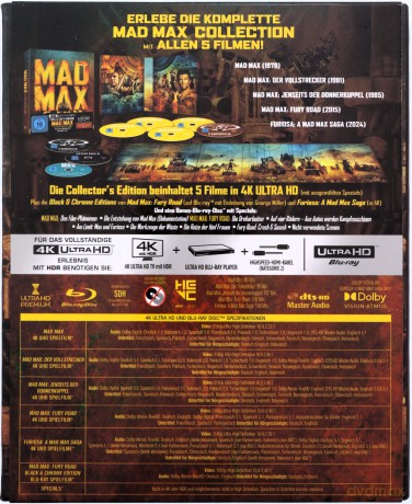 Mad Max 5-Film Collection [6xBlu-Ray 4K]+[2xBlu-Ray]