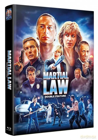 Martial Law 1+2 - Mediabook Wattiert - Limited Edition auf 199 Stück - Back to the 90s [Blu-Ray]