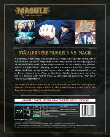 Mashle: Magic and Muscles - Staffel 1 - Part 1 - [Blu-Ray]