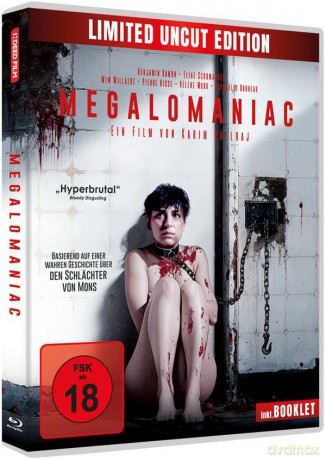 Megalomaniac - Cover B - Limited Uncut Edition - SCANAVO [Blu-Ray]