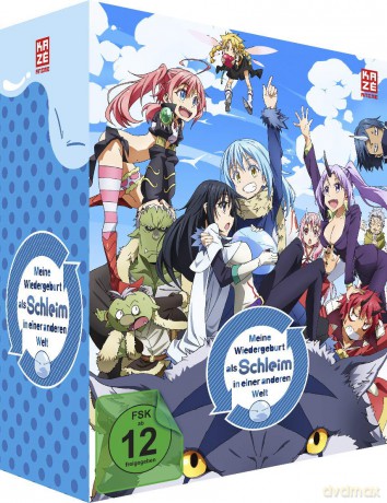 Meine Wiedergeburt als Schleim in einer anderen Welt - Staffel 1 - Gesamtausgabe - [Blu-Ray]