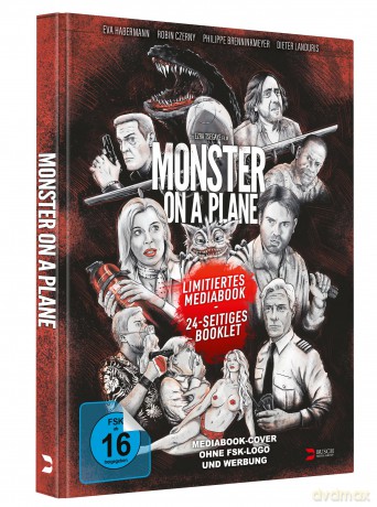 Monster on a Plane - 2-Disc Limited Edition Mediabook - Cover B (Blu-ray + Bonus-DVD) [Blu-Ray]