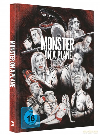 Monster on a Plane - 2-Disc Limited Edition Mediabook - Cover B (Blu-ray + Bonus-DVD) [Blu-Ray]