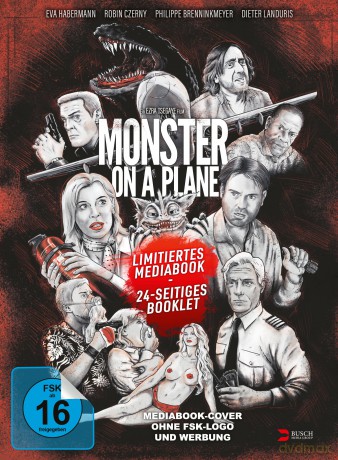 Monster on a Plane - 2-Disc Limited Edition Mediabook - Cover B (Blu-ray + Bonus-DVD) [Blu-Ray]