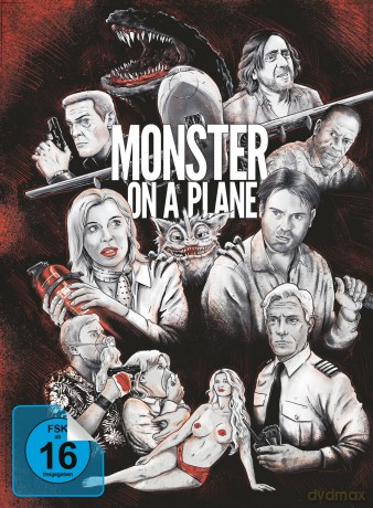Monster on a Plane - 2-Disc Limited Edition Mediabook - Cover B (Blu-ray + Bonus-DVD) [Blu-Ray]