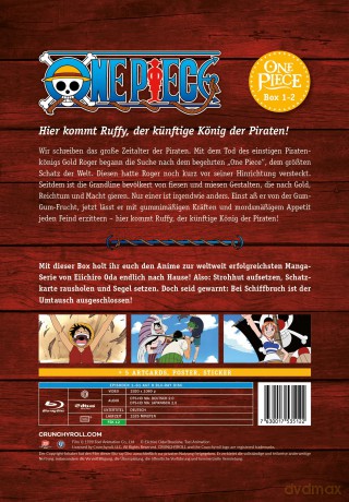 One Piece - Box 1+2 - (Episoden 1-61) - [DVD]