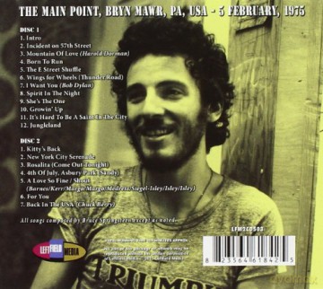 Bruce Springsteen: Live at the Main Point, 1975 [2CD]