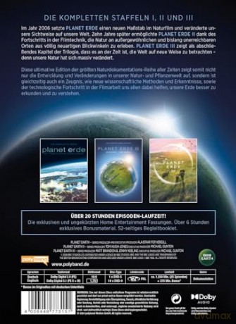 PLANET ERDE - Die komplette Kollektion - Die kompletten Staffeln I, II und III in einer Box [DVD]