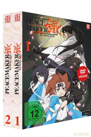 Peacemaker Kurogane - Gesamtausgabe - Bundle - Vol.1-2 - [DVD]