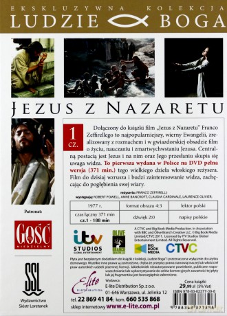 Jezus z Nazaretu cz. 1 (Ludzie Boga) (booklet) [DVD]