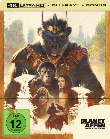 Kingdom of the Planet of the Apes (Królestwo Planety Małp) (steelbook) [Blu-Ray 4K]+[Blu-Ray]