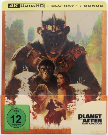 Kingdom of the Planet of the Apes (Królestwo Planety Małp) (steelbook) [Blu-Ray 4K]+[Blu-Ray]