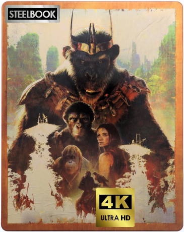 Kingdom of the Planet of the Apes (Królestwo Planety Małp) (steelbook) [Blu-Ray 4K]+[Blu-Ray]