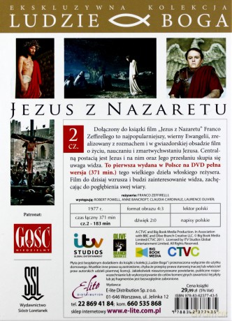Jezus z Nazaretu cz. 2 (Ludzie Boga) (booklet) [DVD]