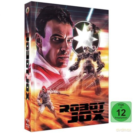 Robot Jox - Die Schlacht der Stahlgiganten - Mediabook - Cover B - 2-Disc Limited Collector's Edition Nr. 79 + Bonusfilm: Robot Jox 2 - Limited Edition auf 250 Stück (+ Bonus-Blu-ray) [Blu-Ray]